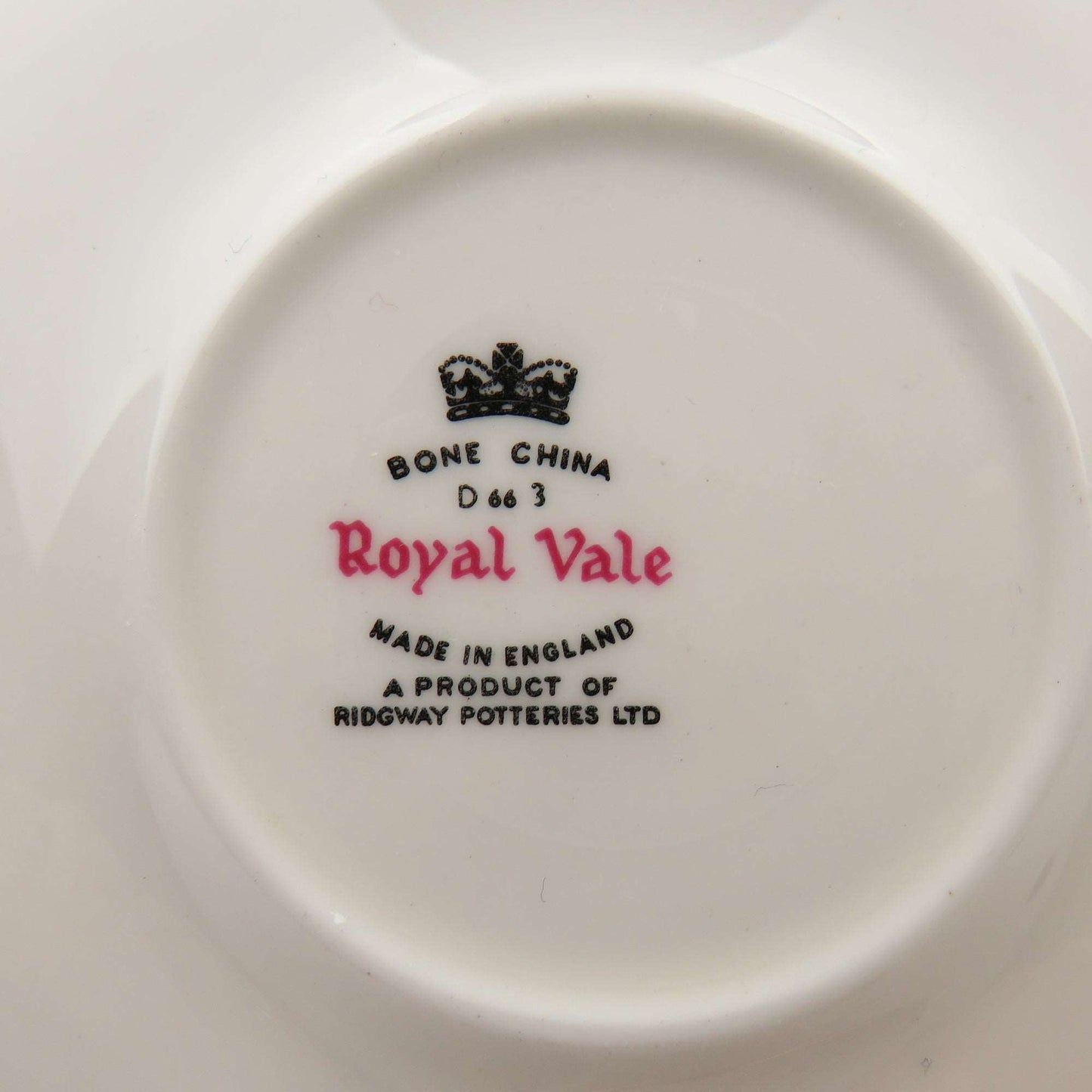 Vintage Bone China Tea Cup & Saucer Yellow Roses by Royal Vale D663 Made in England by Ridgway Potteries LTD - GSaleHunter