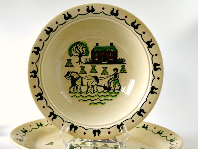 Homestead Provincial by Metlox Poppytrail California 6 Pc Serving Set - GSaleHunter