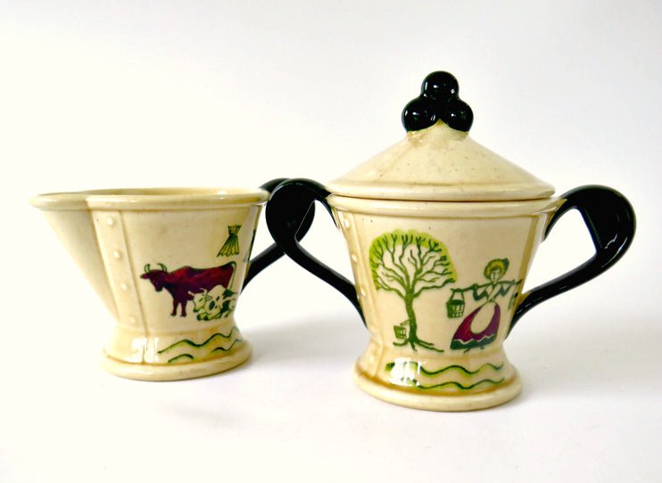 Homestead Provincial by Metlox Poppytrail California 6 Pc Serving Set - GSaleHunter