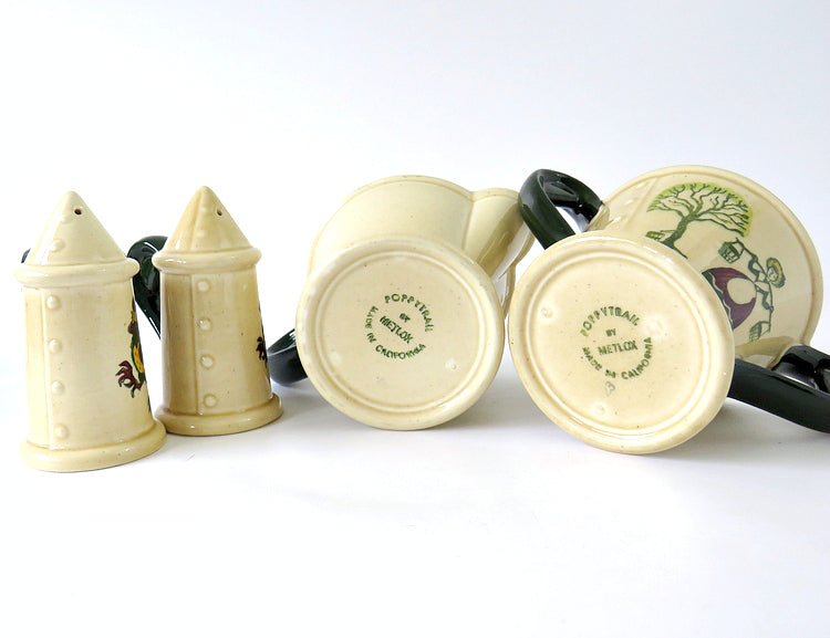Homestead Provincial by Metlox Poppytrail California 6 Pc Serving Set - GSaleHunter
