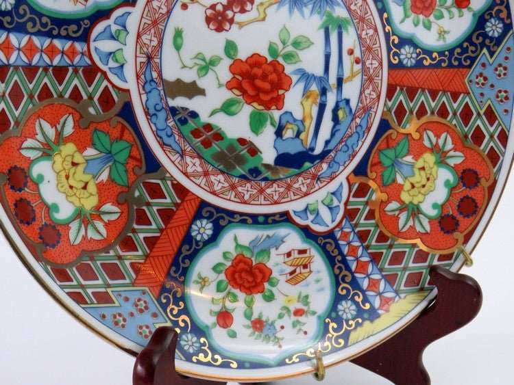 Japanese Imari Ware Porcelain Plate, 10 1/4, Pattern JAP1015 - GSaleHunter