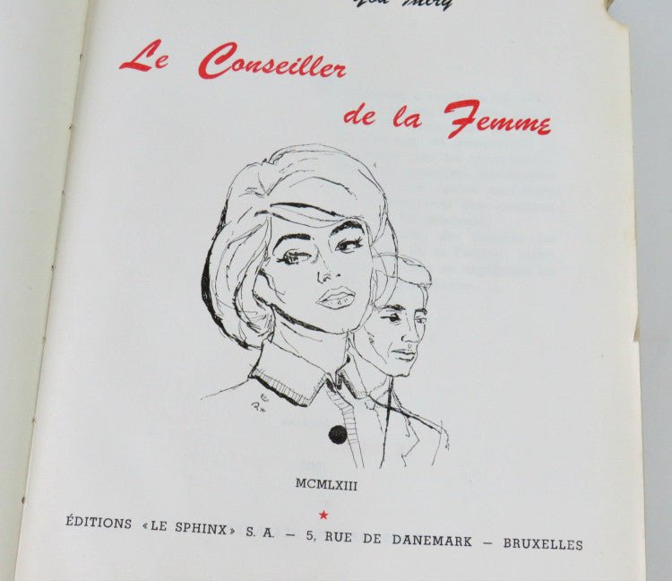 RARE Vintage 60's French Book - Le Conseille de la Femme, You Thirty- Le Sphinx Edition - GSaleHunter