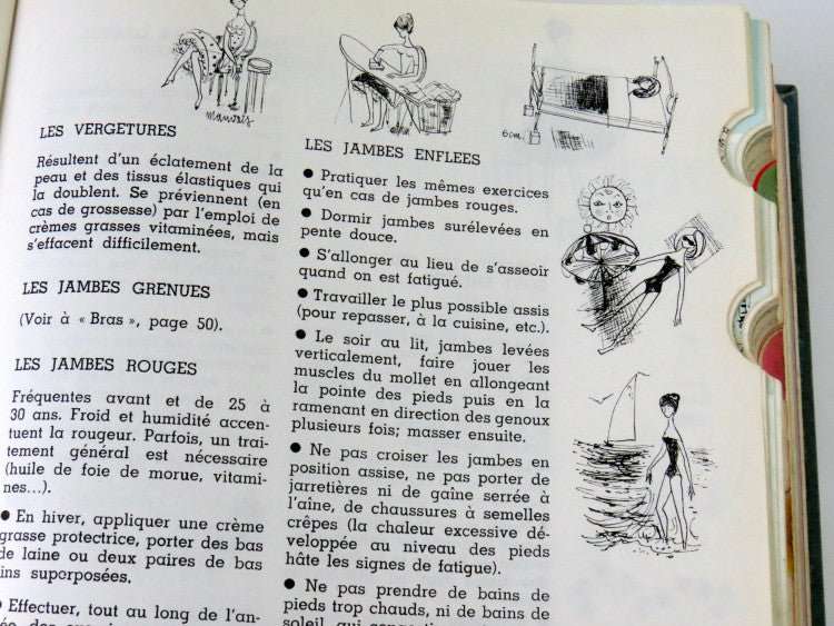 RARE Vintage 60's French Book - Le Conseille de la Femme, You Thirty- Le Sphinx Edition - GSaleHunter