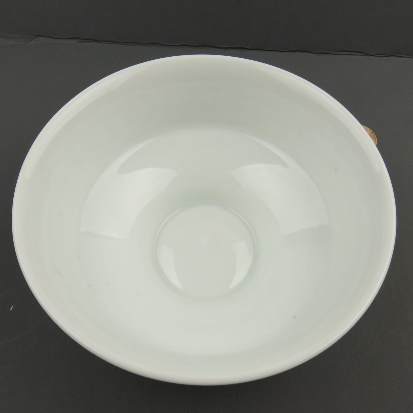 Vintage Kaiser West Germany MCM White Bisque Porcelain Footed Bowl, Emperor Pattern Floral Optic Medallions Toscana - GSaleHunter