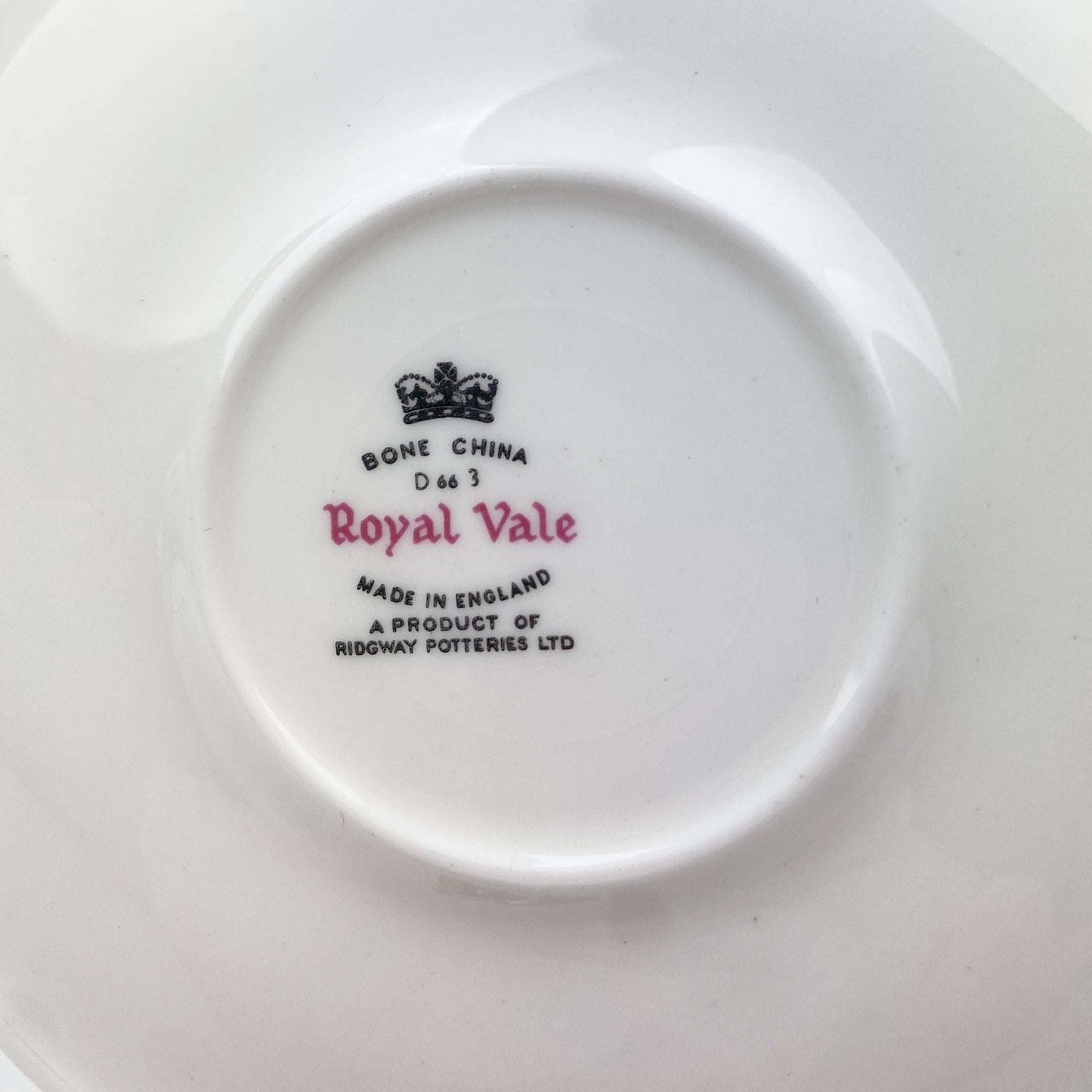 Vintage Royal Vale Bone China Tea Cup and Saucer England Yellow Rose - GSaleHunter