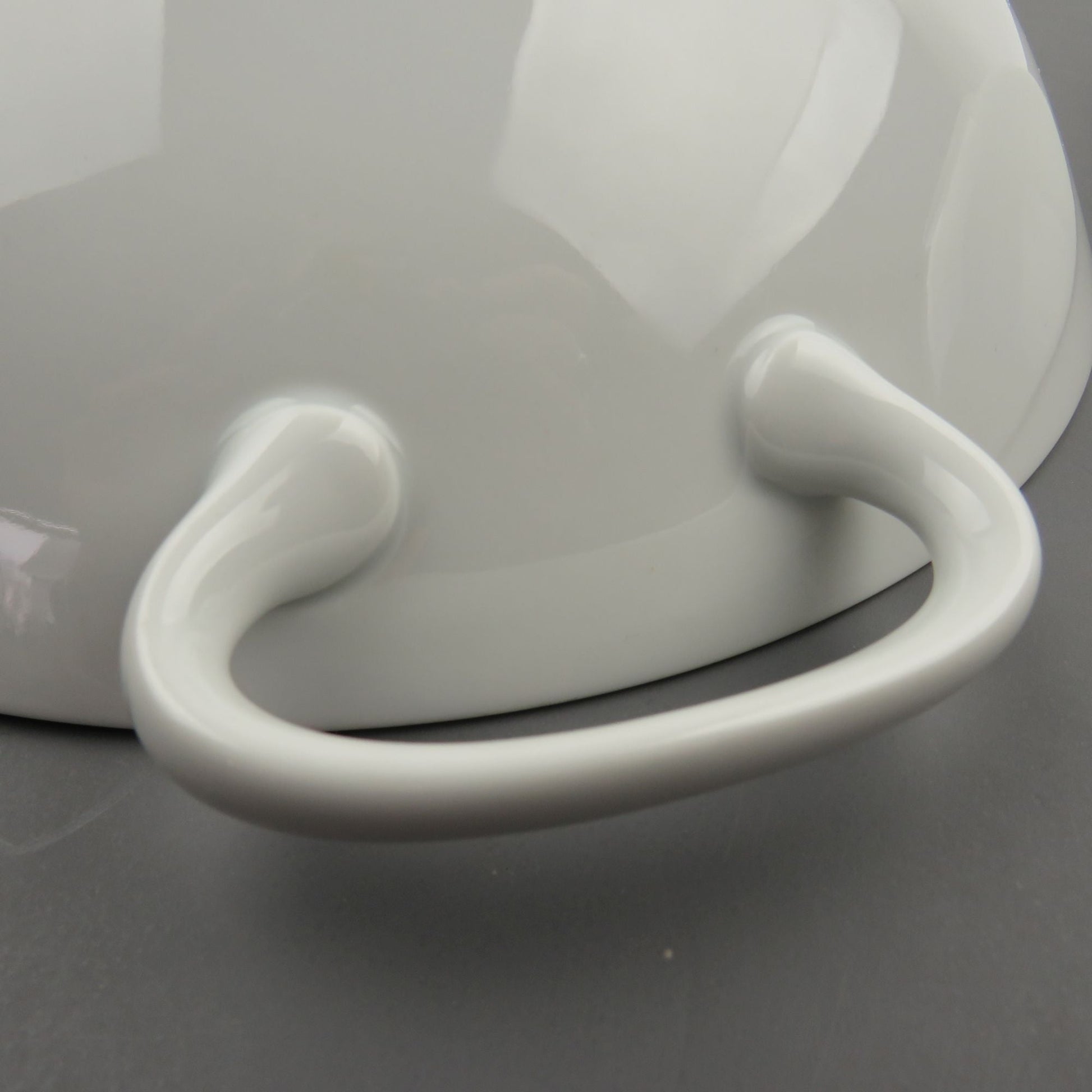 Vintage Thomas Germany 9" Large Footed White Bowls - GSaleHunter